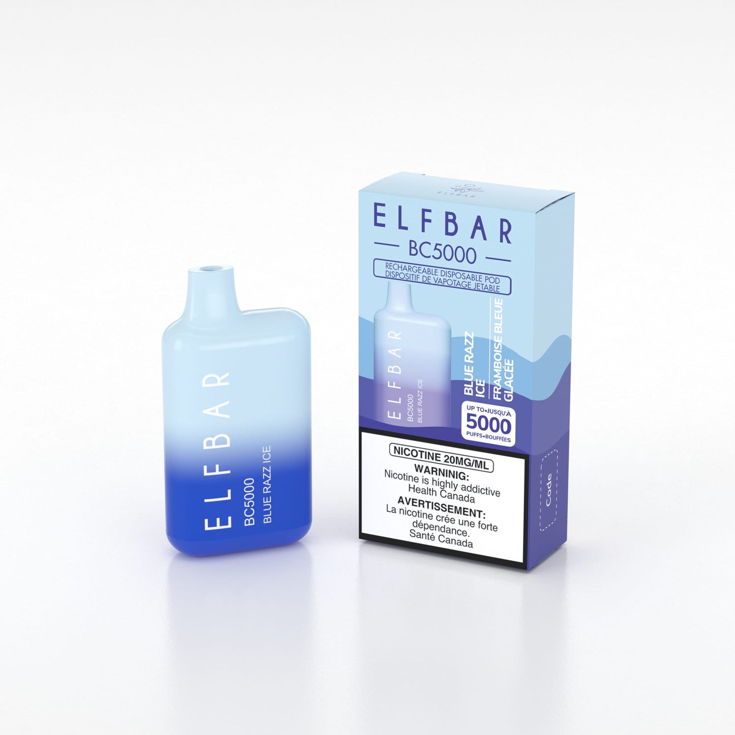 Elfbar BC5000 Bluerazz Ice