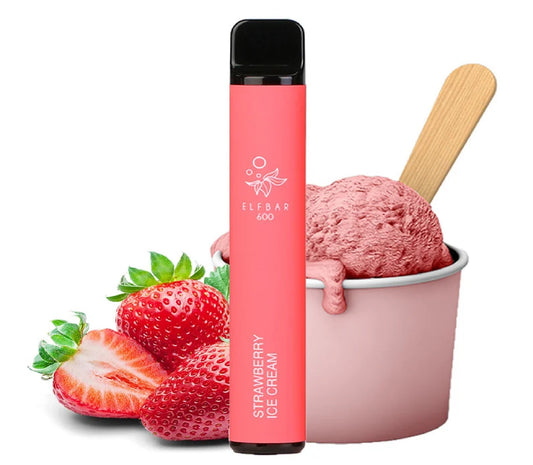 Elfbar Strawberry Ice Cream 600 Puffs