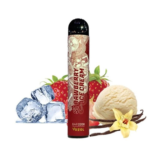 Vozol Strawberry Ice Cream 2200 Puff